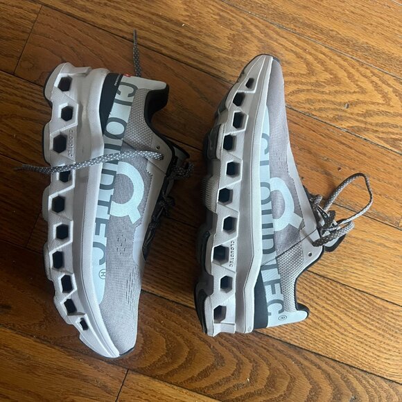 Cloudmonster in Cinder/Fog from On Running Size 8 Mens/ Size 9.5 Womens - Picture 3 of 5